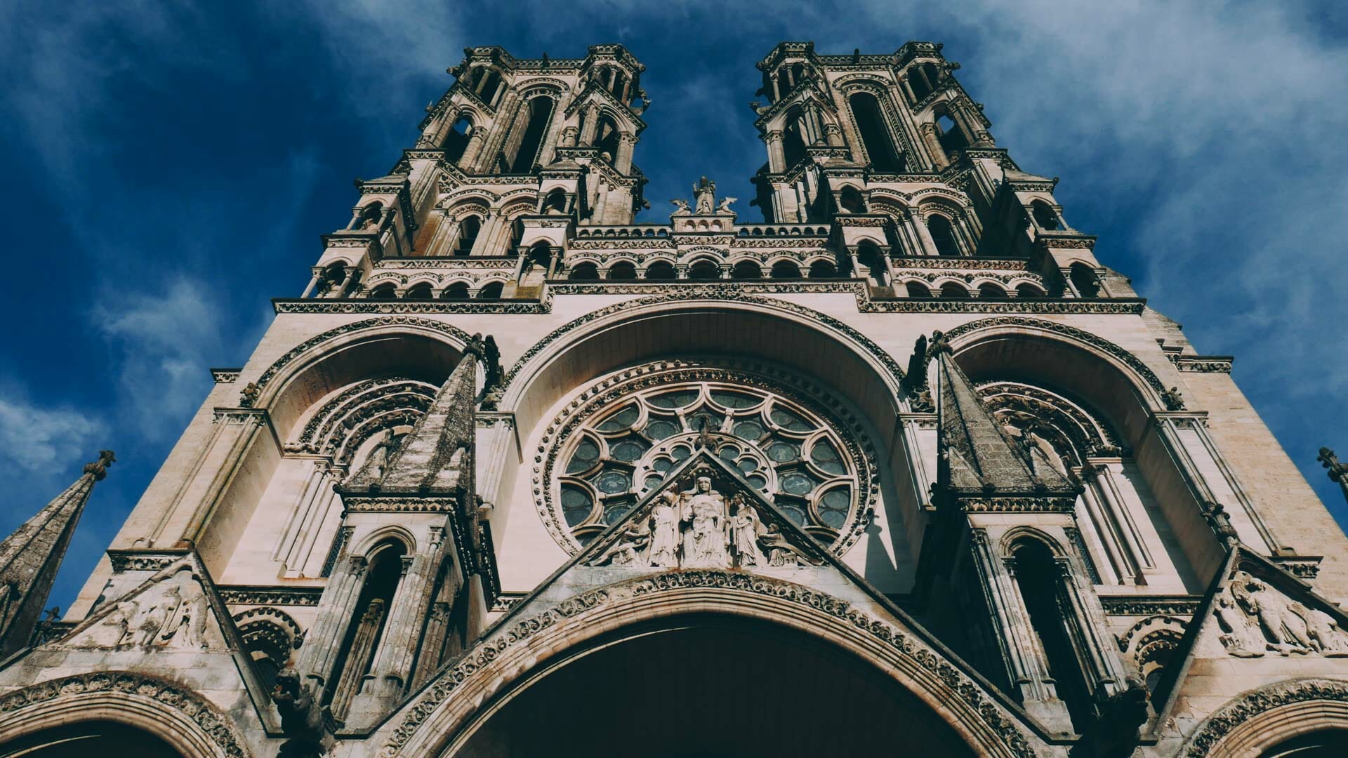 facade cathédrale Laon