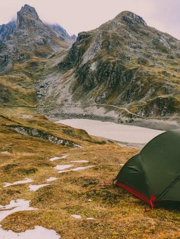 bivouac lac des cerces