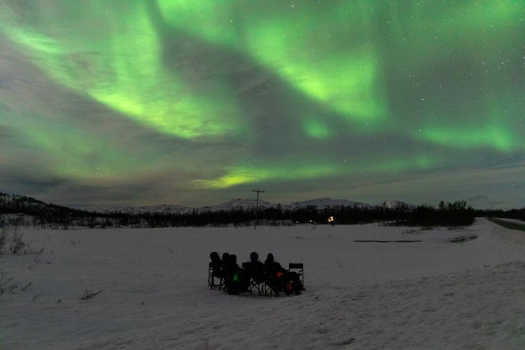 aurore boreale tromso norvege