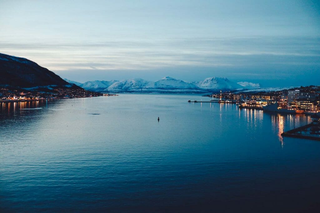fjord tromso norvège