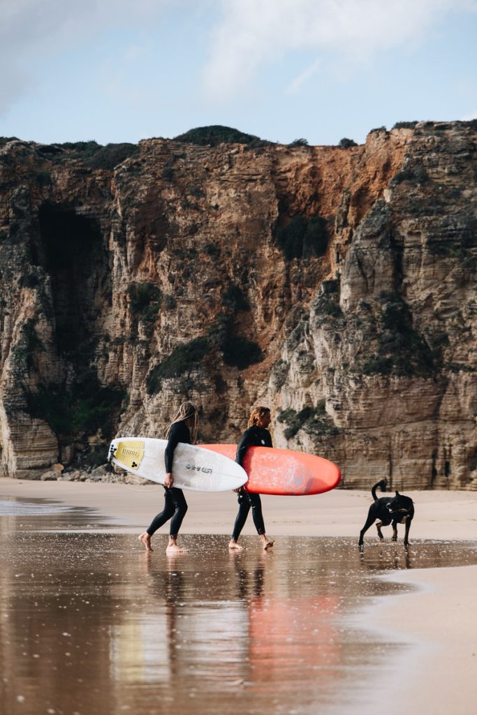 plage algarve surf