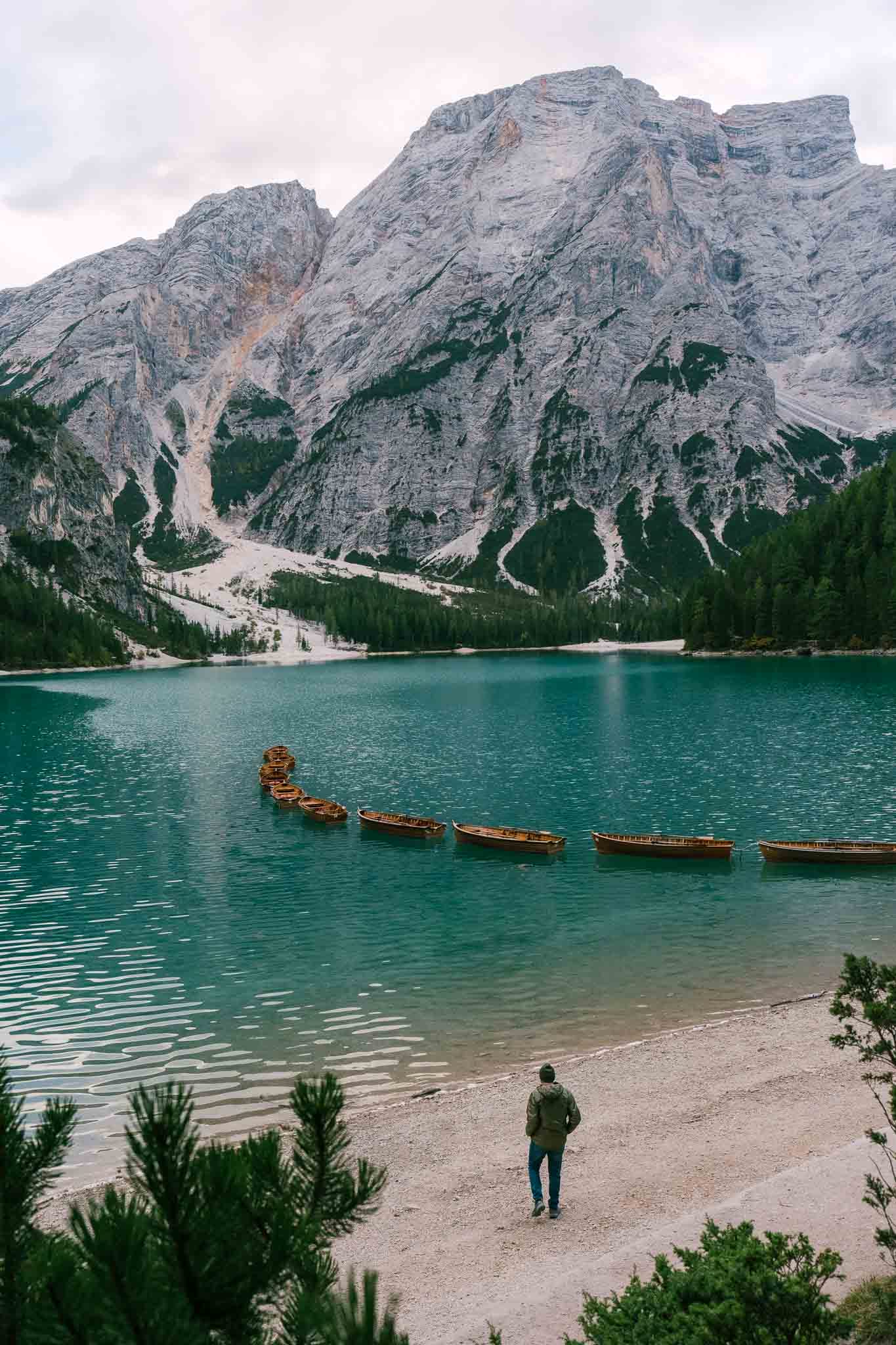 Lac de Braies Dolomites