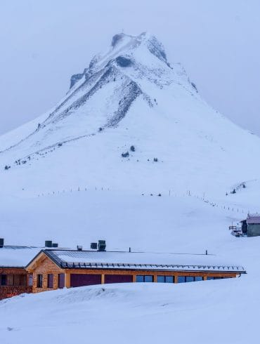 Bregenzerwald Autriche en hiver
