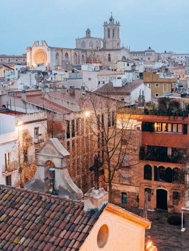 Panorama quartier historique Tarragone