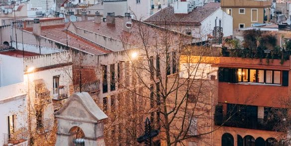 Panorama quartier historique Tarragone