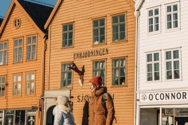 Maisons en bois colorées Bryggen