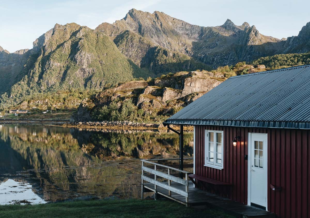 hébergement fjord norvége