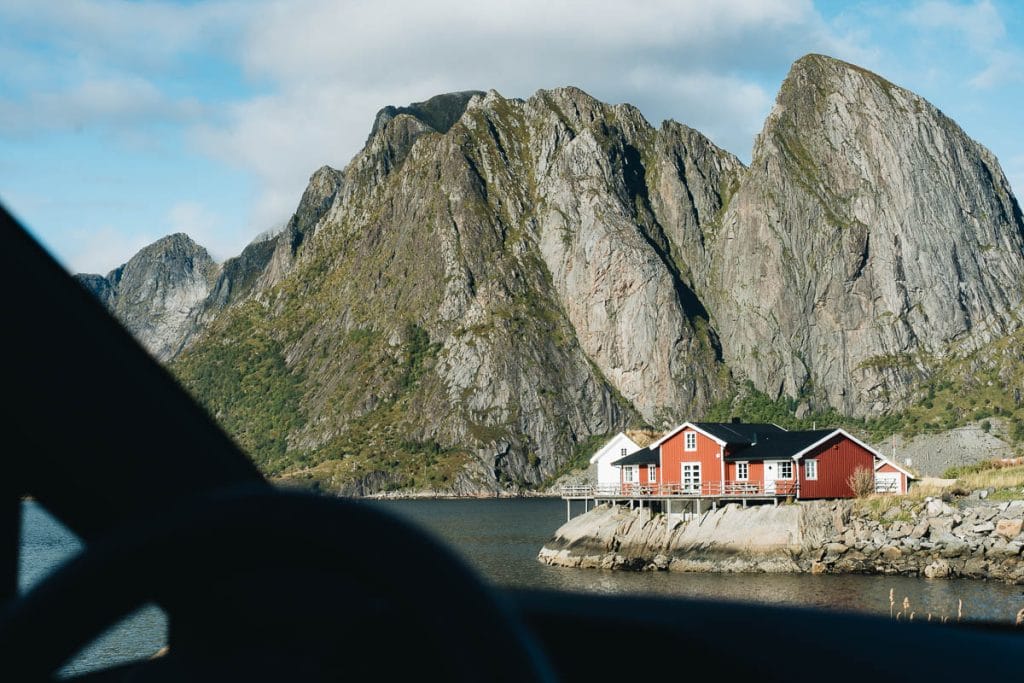 Belles route de Norvèges