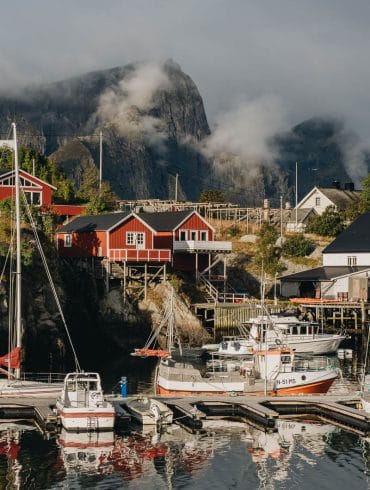 village de pêcheurs îles Lofoten