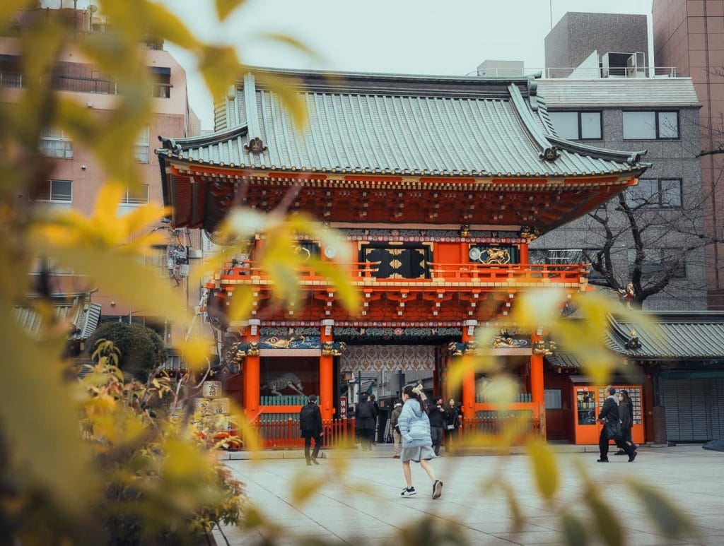 Temple Yushima Tenjin à Ueno Tokyo